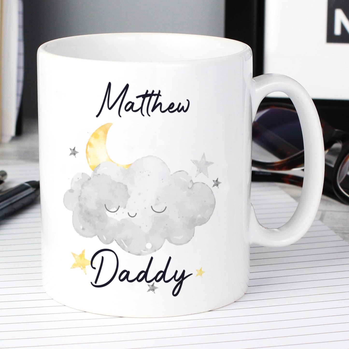 Personalised Mummy Cloud Mug