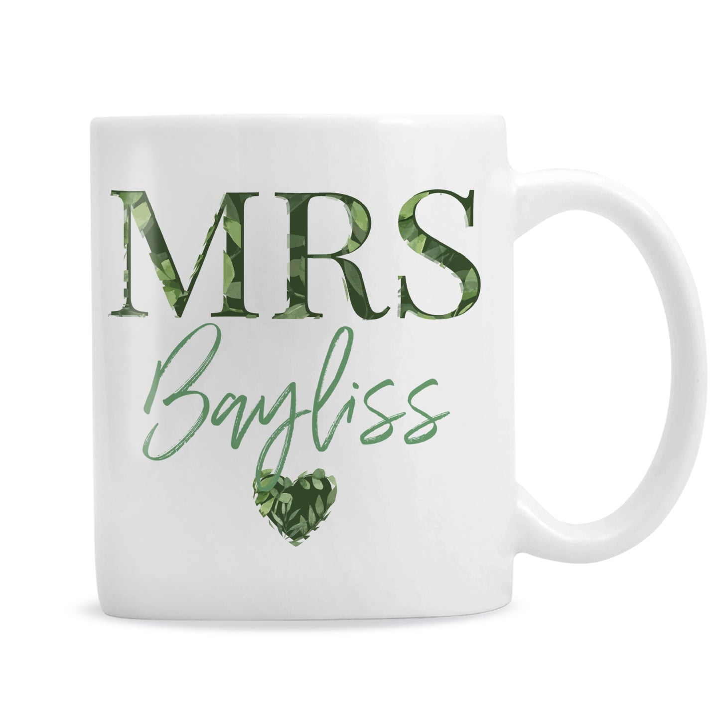 Personalised Mrs Autumnal Mug