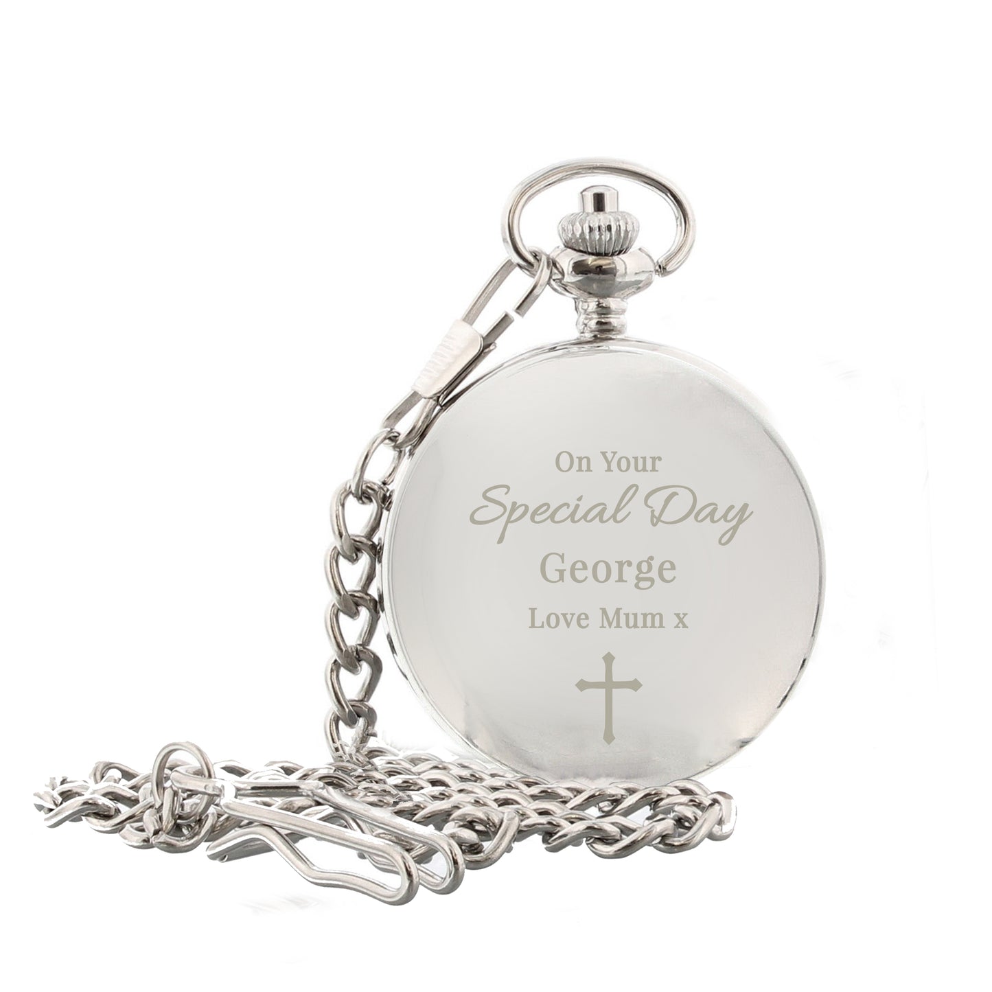 Personalised Religious Pocket Watch