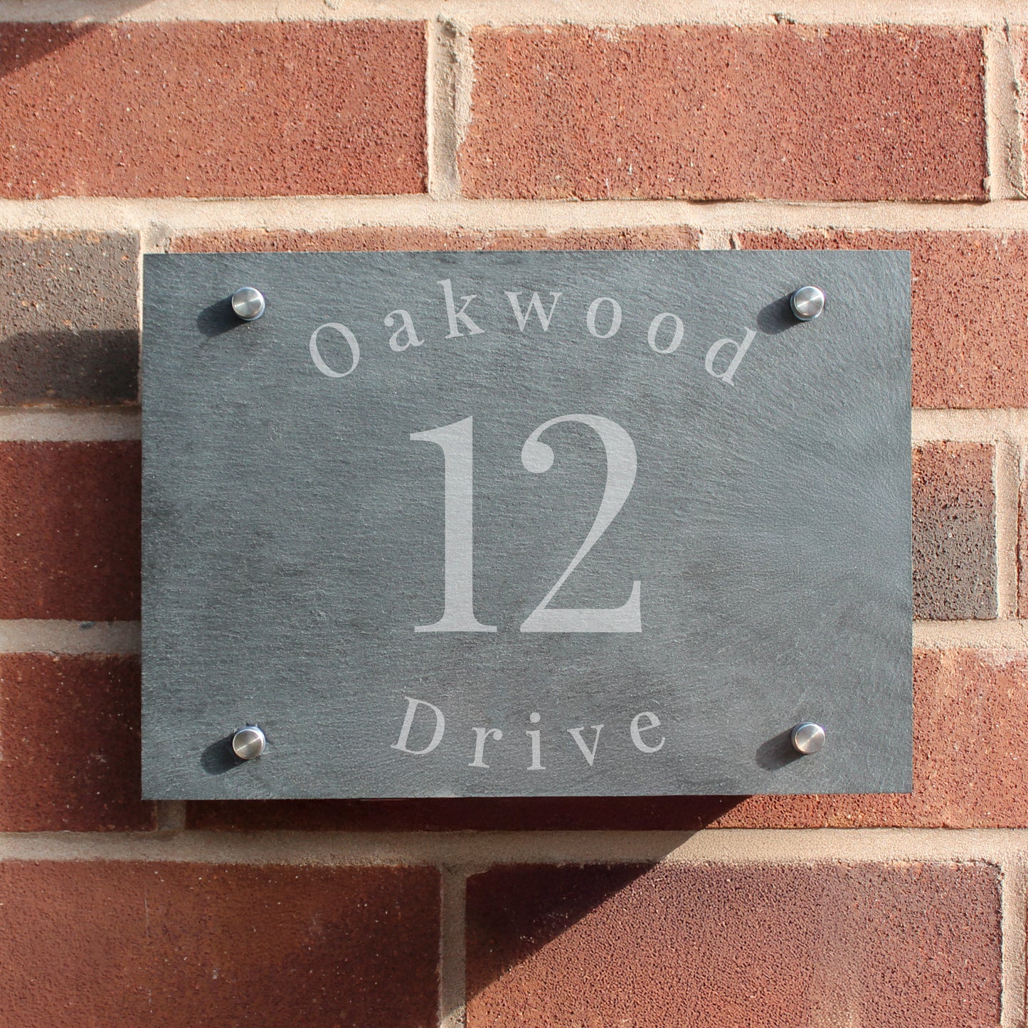 Personalised Slate House Sign
