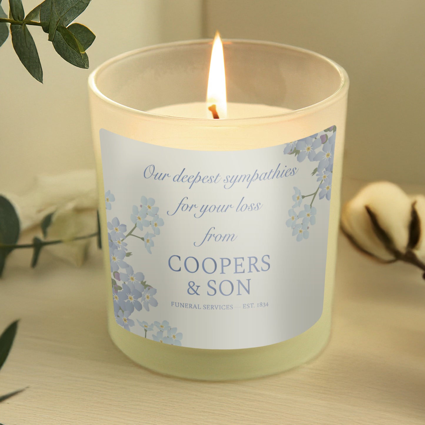 Bespoke Design Candle Jar