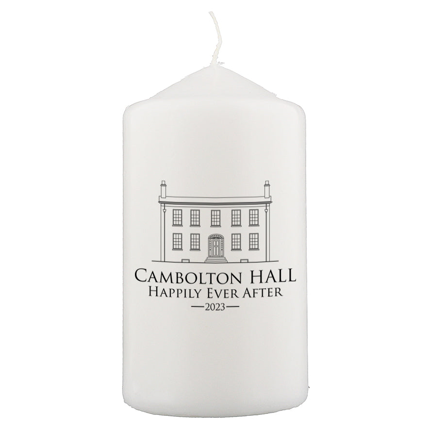 Bespoke Design Pillar Candle