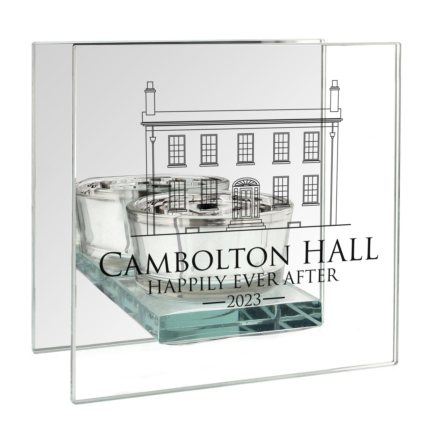 Bespoke Design Mirrored Tealight Holder