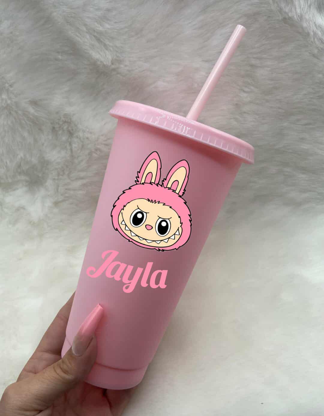 Labubu Personalised Cold Cup Character
