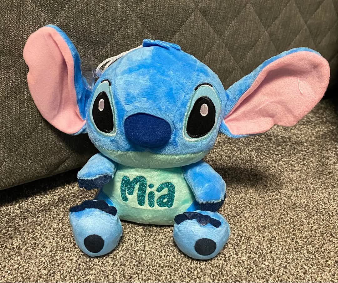 Personalised Stich Plush teddy