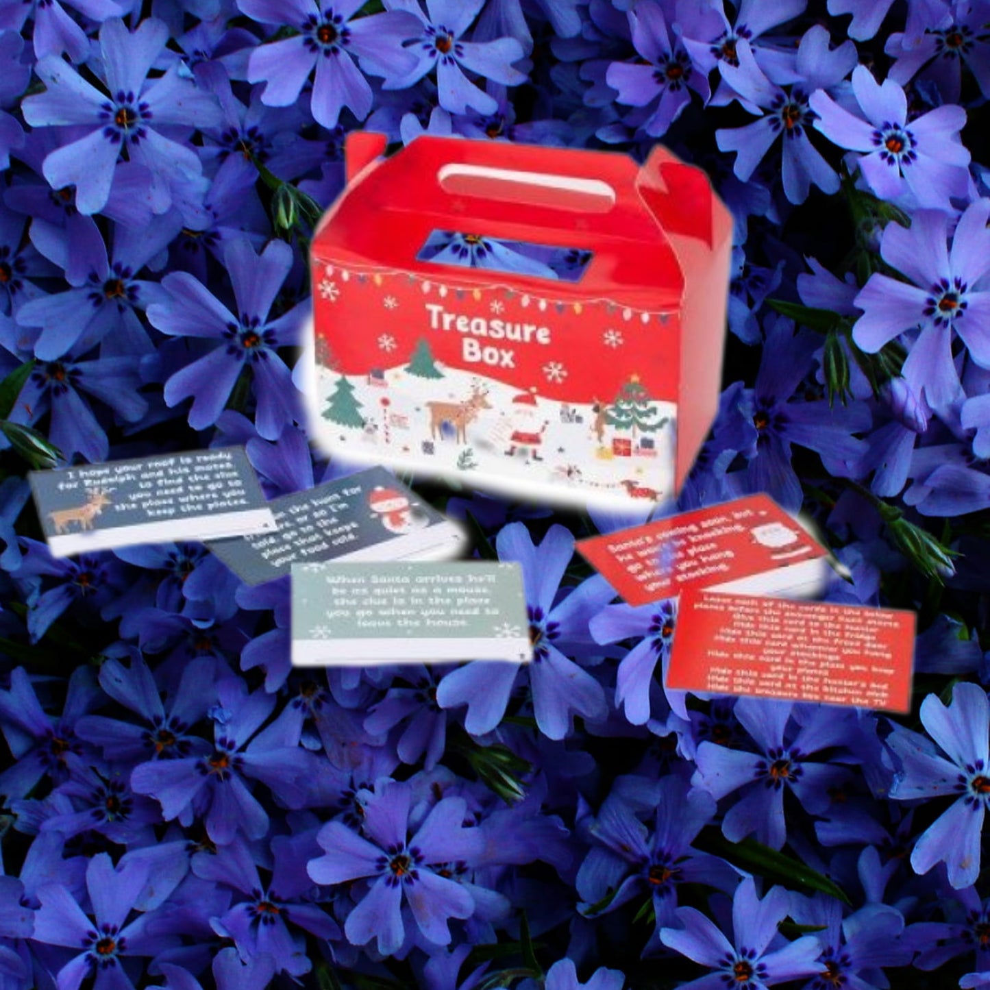 Christmas treasure hunt box