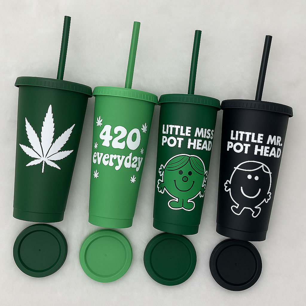 18+ Stoner Merch 420 Cold Cup