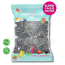 Candycrave Super Value Liquorice Cream Rock 1kg