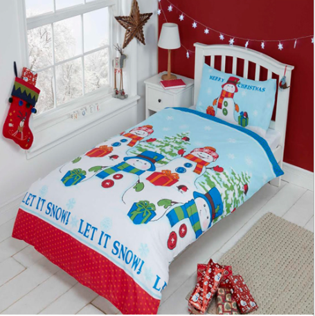 Childrens Christmas Bedding - Let It Snow