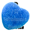 Damel Sour Blue Raspberry Hearts 1kg