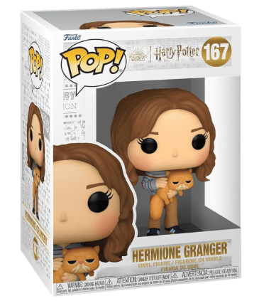 Funko Pop! Harry Potter Prisoner Of Azkaban - Hermione Granger With Crookshanks Figure