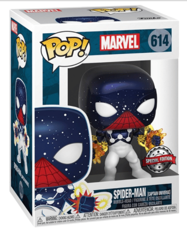 Funko Pop! Marvel Spiderman Captain Universe Figure