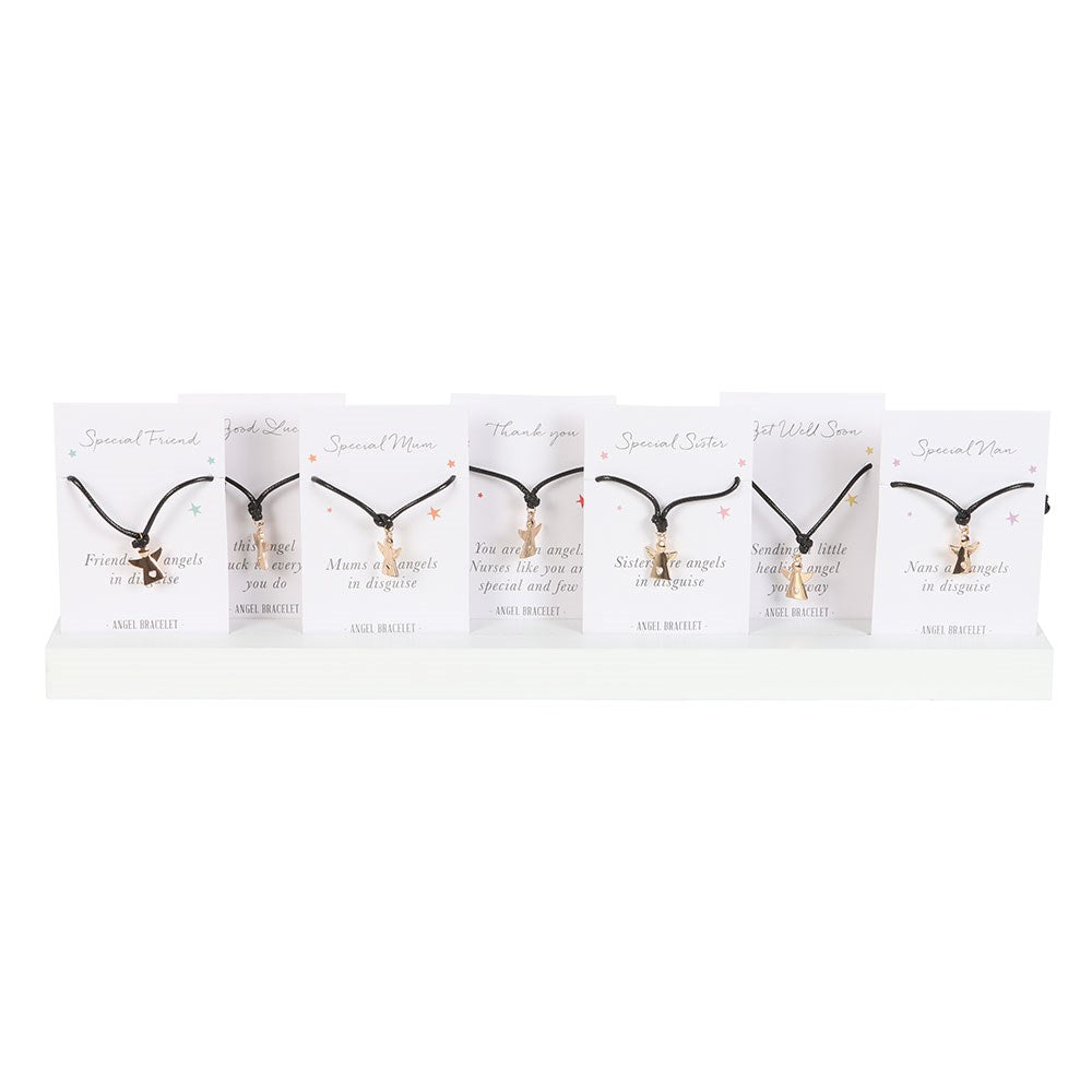 Guardian Angel Bracelet on Card Display of 20 pieces