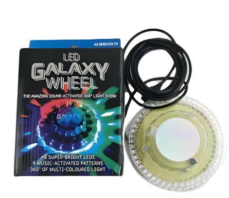 Galaxy Wheel 48 Leds Disco Stage Lamp USB Dazzling Color Led light