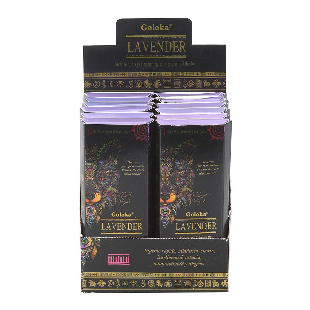 Goloka Animal Spirit Lavender Incense Shots Pack