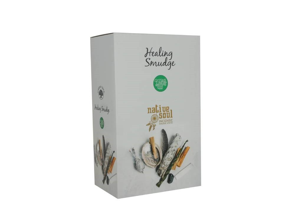 Native Soul Healing Smudge Incense Sticks Display of 12 Packets