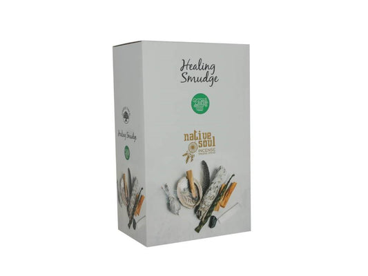 Native Soul Healing Smudge Incense Sticks Display of 12 Packets