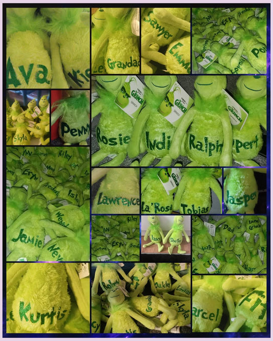 Personalised 32cm Plush Grin