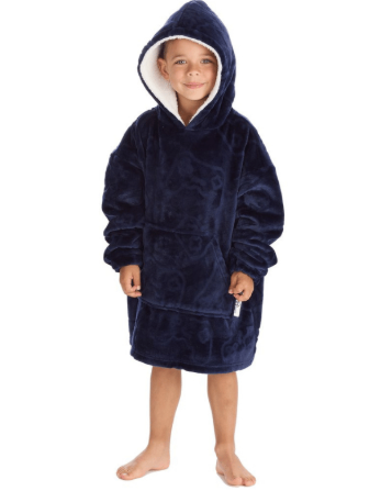 Infants Boys Gaming Embossed Oversized Snuggle Hoodie