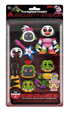 Official Funko SNAPS! Five Nights At Freddy's - Glamrock Chica the Chicken & Gator Collectable