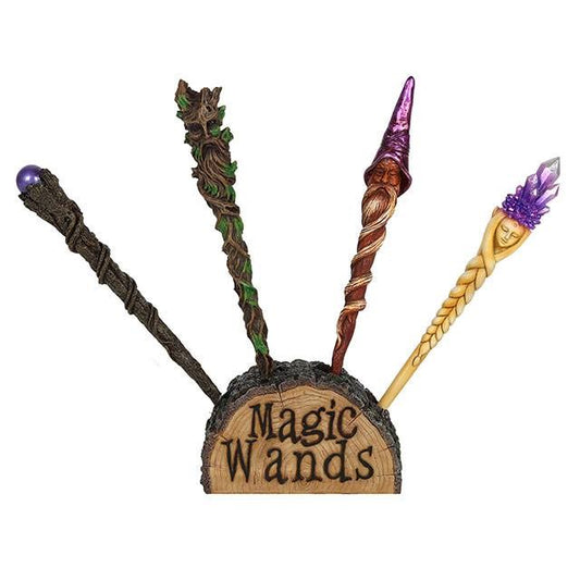Mystical Wand Display with 8 Wands