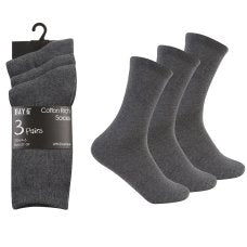 B2S Grey Multipack Socks