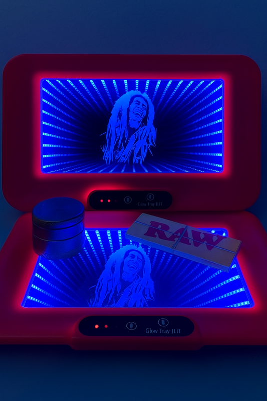 LED Rolling Tray Bluetooth Speaker
