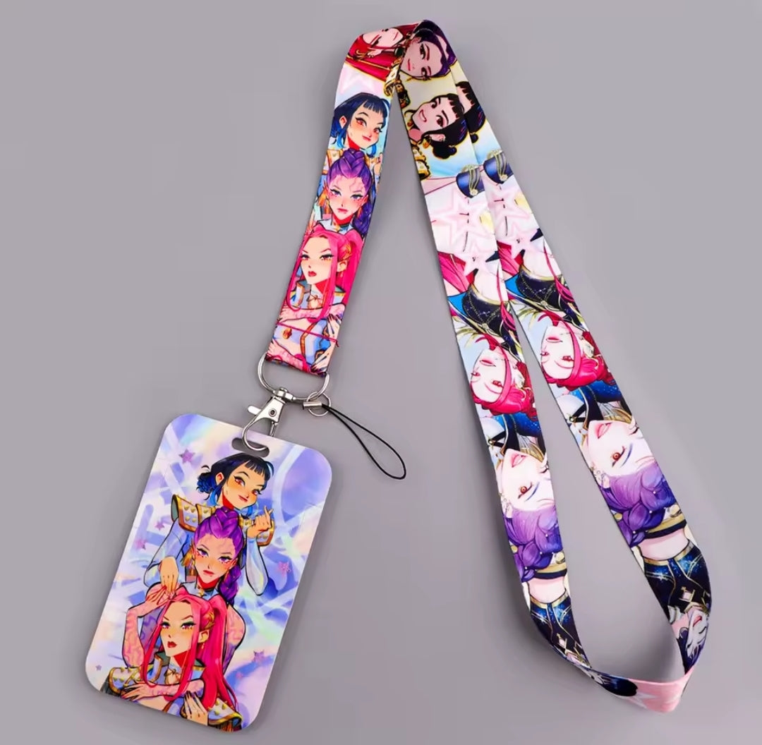 Kpop Demon Hunters VIP Pass Lanyard