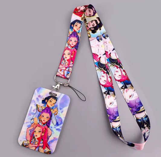 Kpop Demon Hunters VIP Pass Lanyard