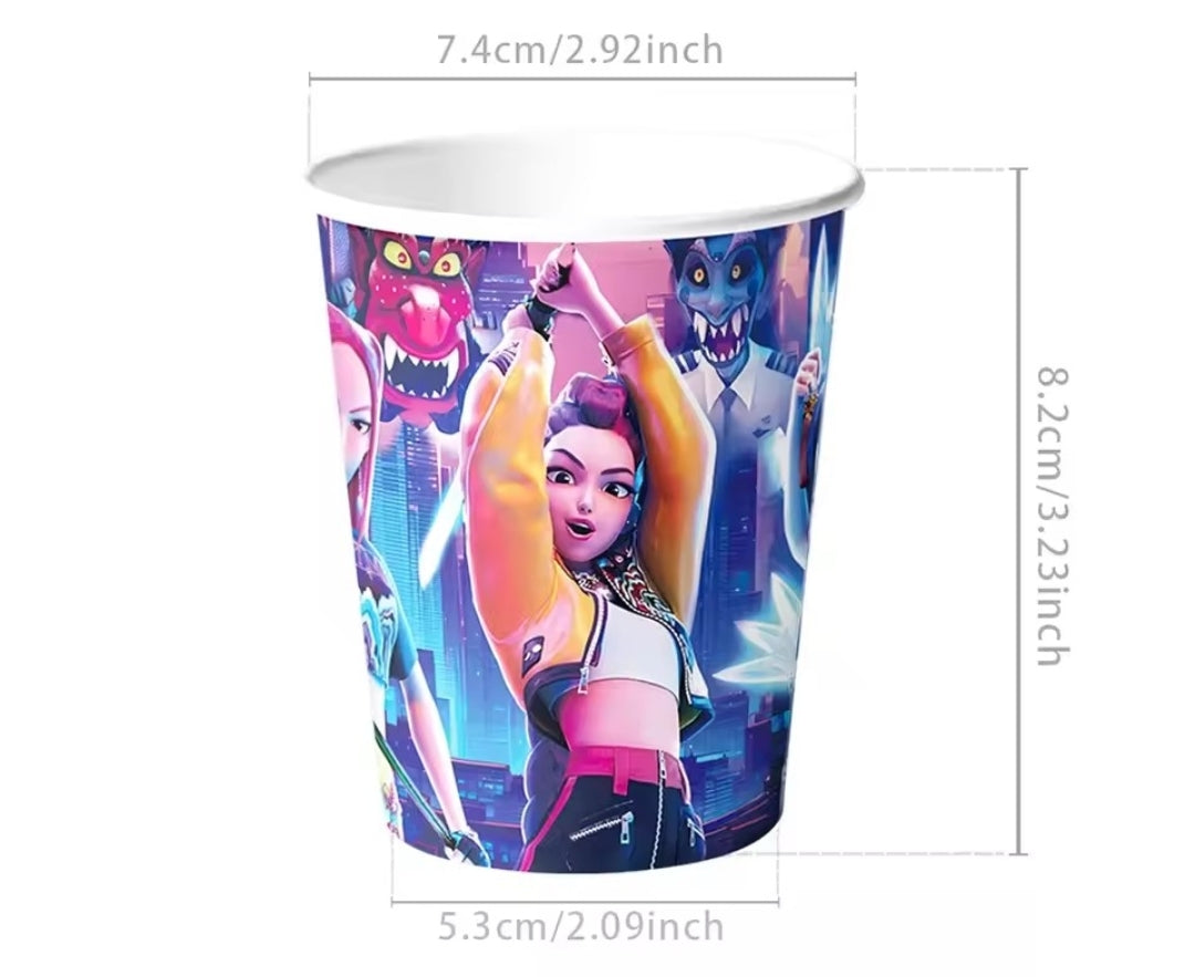 Kpop Demon Hunters Cups & Plates