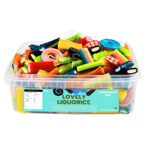 Candy Tubs - 600g Tubs Various 68 Choices