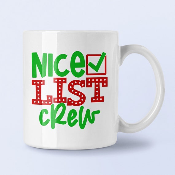Personal ceramic Christmas mugs