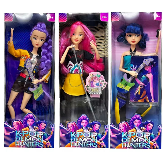 Kpop Demon Hunters Barbie Style Doll