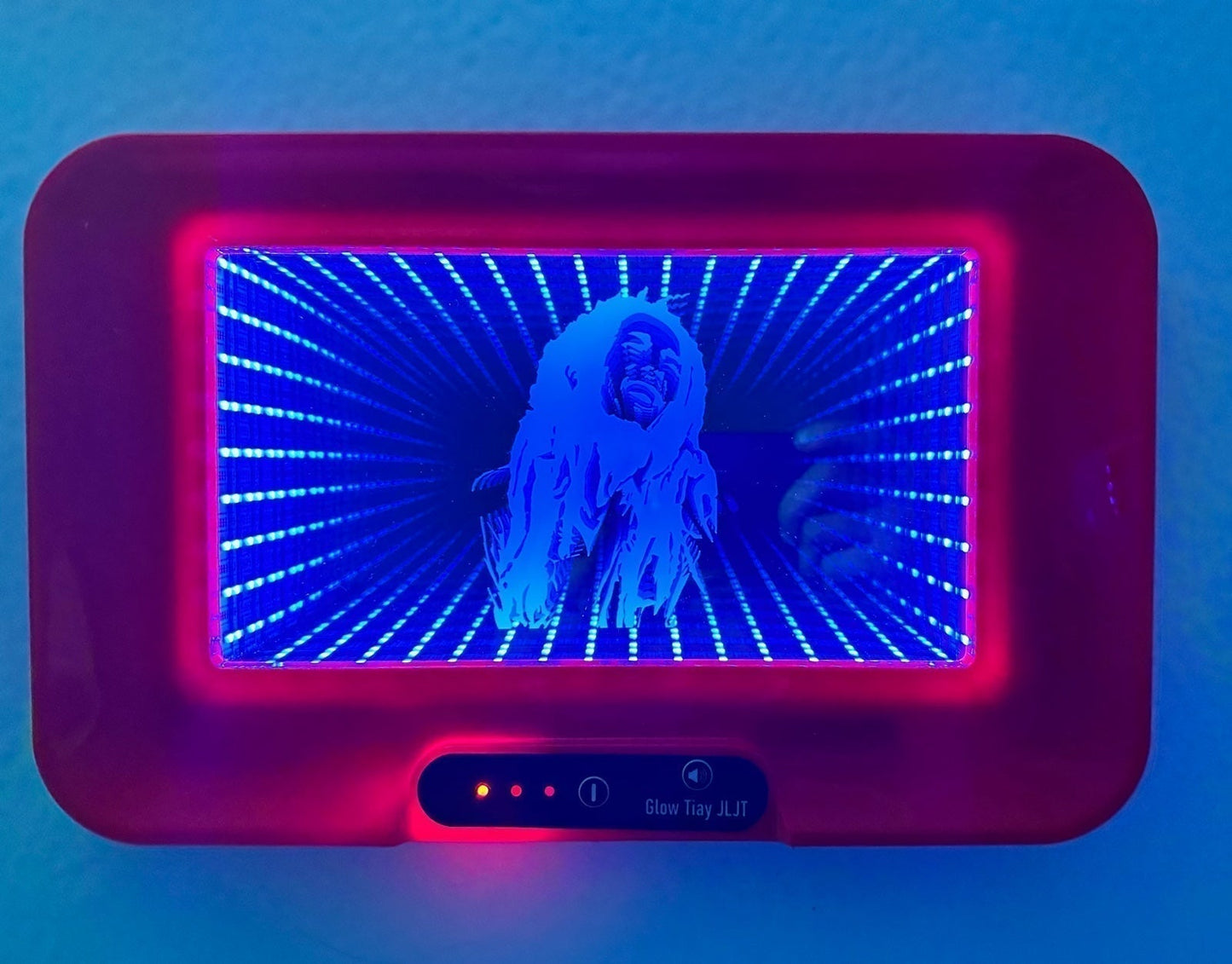 LED Rolling Tray Bluetooth Speaker