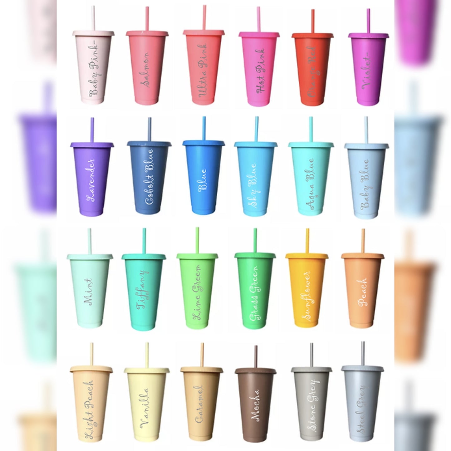 Personalised Beakers Cold Cups