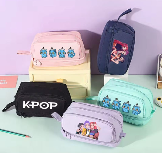 Kpop Demon Hunters huntrax Pencil cases