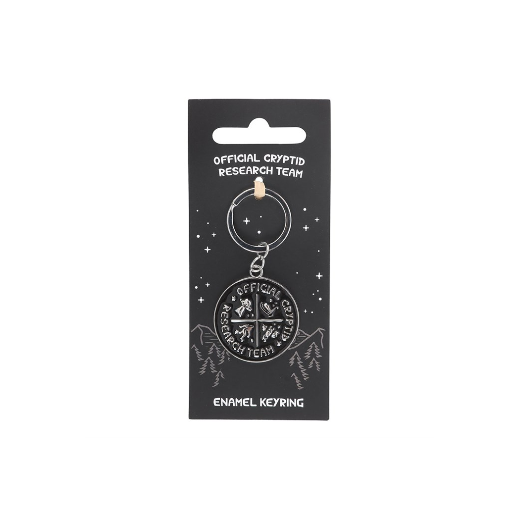 Cryptid Research Team Keyring