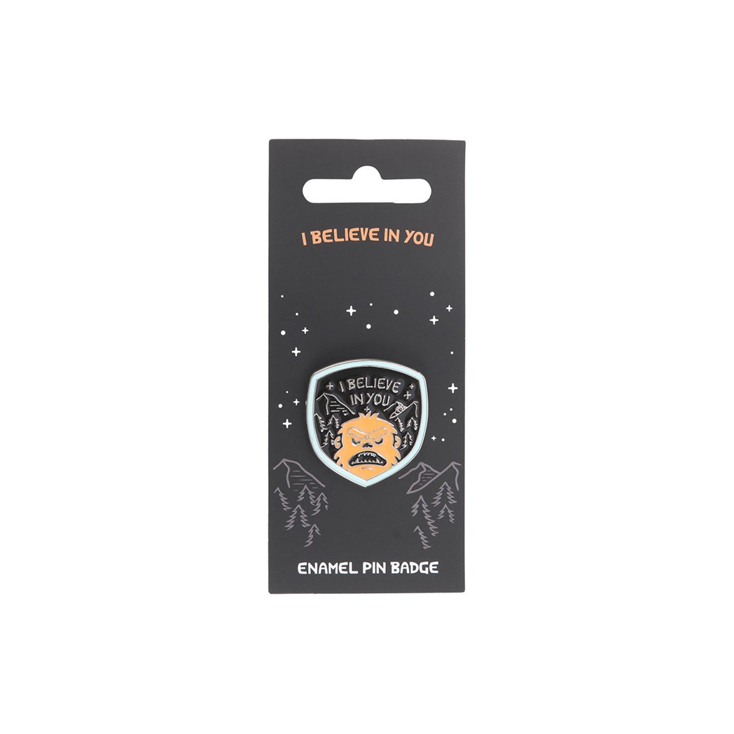 Bigfoot Enamel Pin Badge